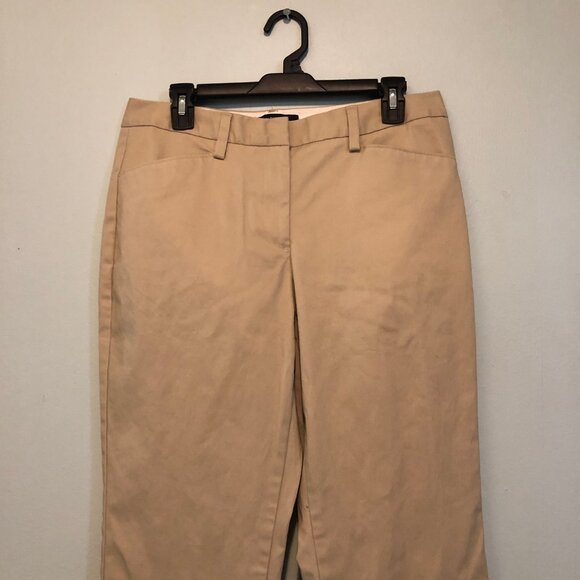 The Outfitters by lands end  light beige slacks size 8 - Picture 3 of 5